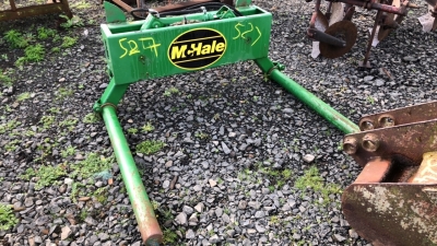 McHale bale grab/spike fitted with grays bracket