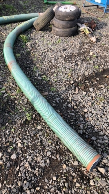 1 x 20ft length of slurry tanker hose