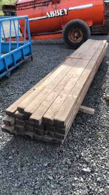 8ft x 4x3" approx 37off timber, 13 ft x 4x3" approx 24 off