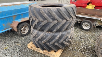 2 x 60.60 R28 michelin