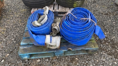 Pallet of lay flat hose