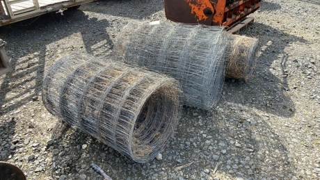 3 rolls of wire