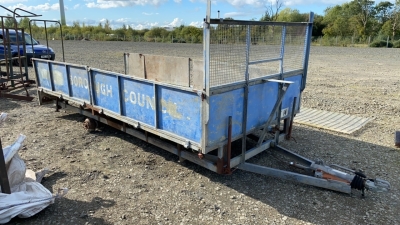 13x6.6 trailer body with rack