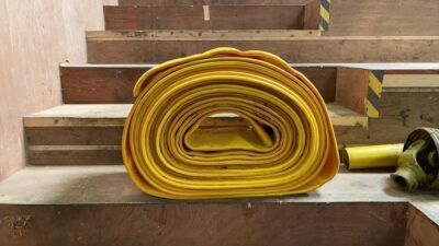 6" lay flat leavy duty slurry hose for pumping 18.8m long. New.