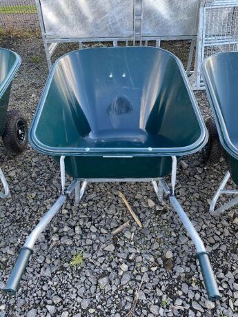 200 litre double wheeled wheel barrow