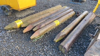 7x9ft approx heavy straining posts