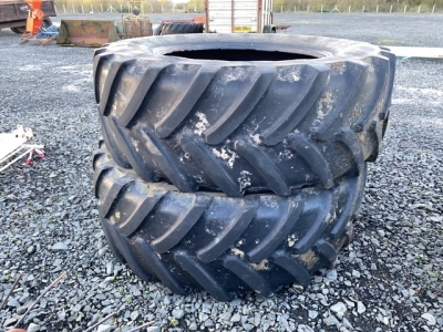 600/65x38 michelin tyre 40% X 2