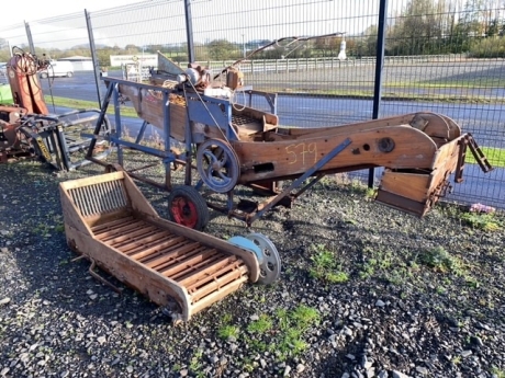 Cook potato sorter complete with variable speed motor