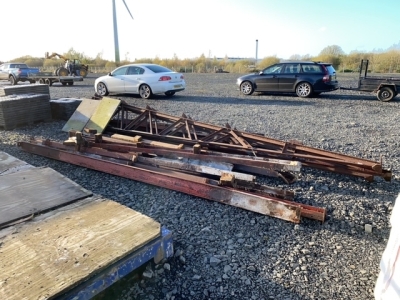 Posts + trusses for lean to shed approx 20ft