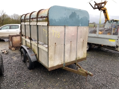 10x5 Ifor Williams cattle trailer