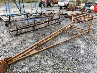 Extension jib for JCB