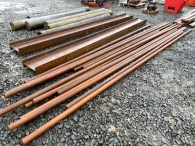 Quantity of 2 1/2 inch piping