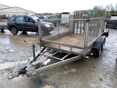 2014 Indespension 10x6 plant trailer full mesh back door and sides LED lights. Original key and handbook