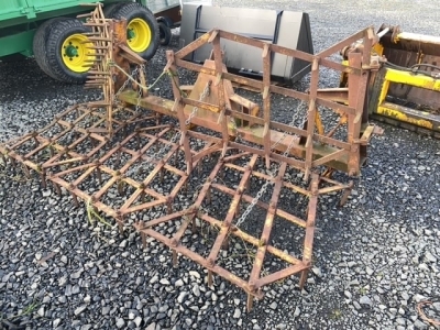 3 point linkage pin harrow 5 section