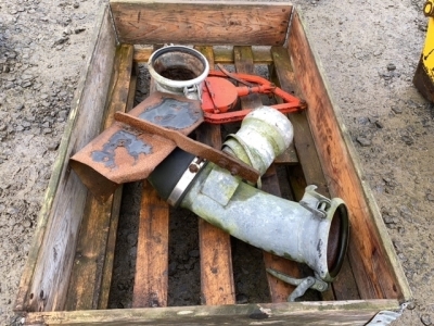 Box of slurry tanker parts