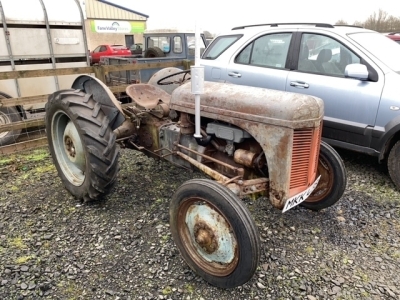 Ferguson tractor, reconditioned starter + radiator, goodyear tyres, no3 piston is sticking, good genuine tractor