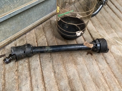 Wide angle PTO shaft