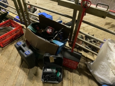 Large job lot including new drill