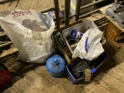 job lot of sander & misc items