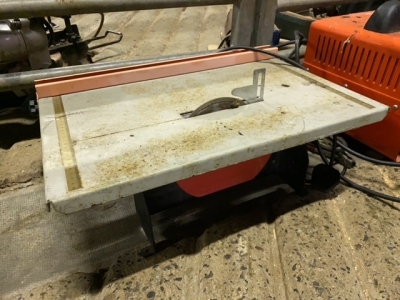 Electric table saw
