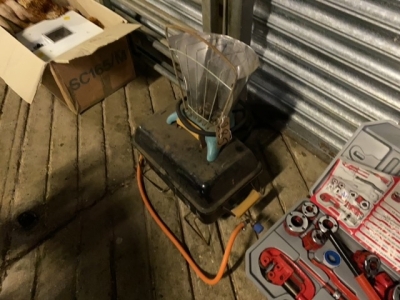 Old stove + heater