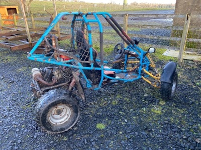 Childrens Dune Buggy, new battery, going well but needs minor repairs