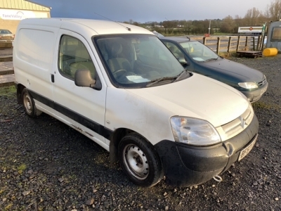 White 2007 Citreon van berlingo 600 HD1 LX92, 1930cc, 149,000 miles, MOT to March 2021, recently serviced with new battery