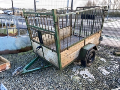 6x4 car trailer with sides rail to suit quad or sheep, lights working
