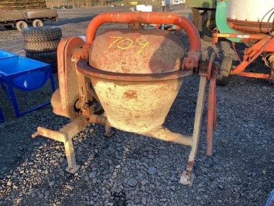 3 point linkage pto driven cement mixer no shaft