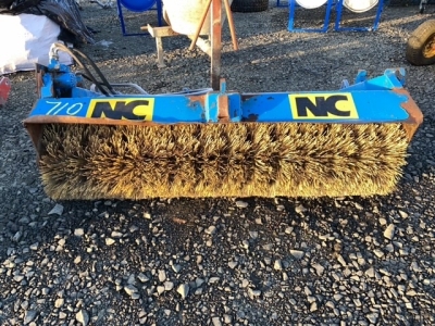 NC road brush 6ft, fit NC bucket with brush fitted