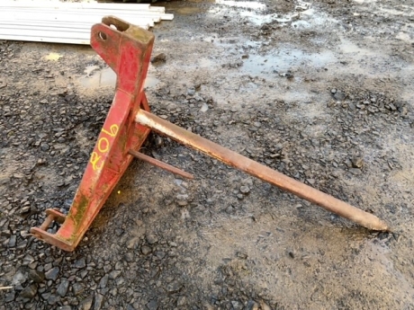 3 point linkage heavy duty bale spike