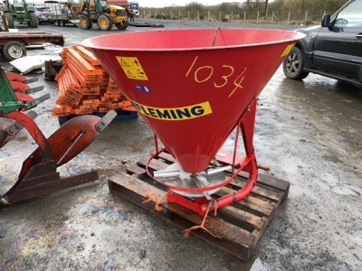 Fleming 500 fertiliser sower