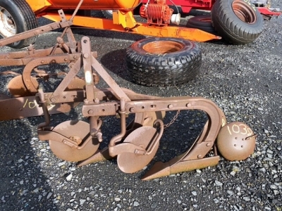 Ferguson 2 furrow plough antique