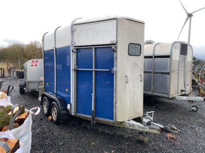 Ifor Williams double horsebox lights working aluminium floor