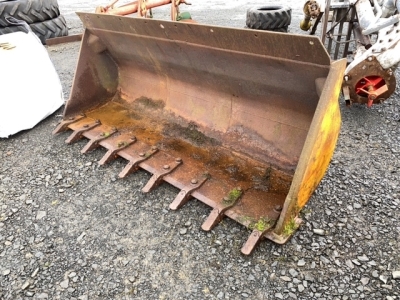 7.5ft loader bucket heavy duty