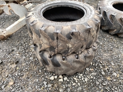 2 x 10-75-15 implement tyres