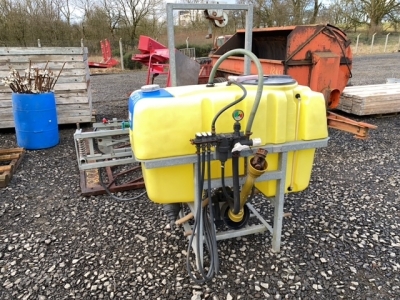 400L sprayer with shaft