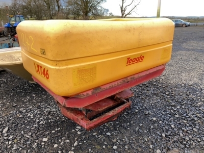 Teagle XT46 fertiliser sower complete with sives head land tilt 1200kg and shaft