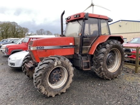 Case International 5130 Tractor, 12,000hrs, MF02 Raw, 60-70% tyres