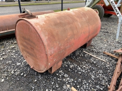 Approx 600gln steel oil tank