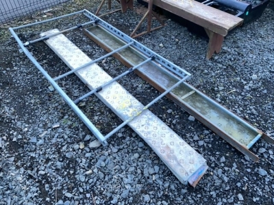 2 x skids for trailer roof rack