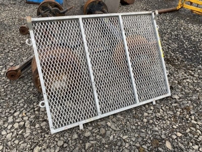 Galvanised back door