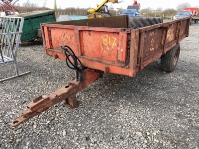 Weeks tipping trailer approx 10x6