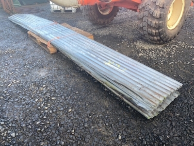 Pallet of corrugated iron 18ft