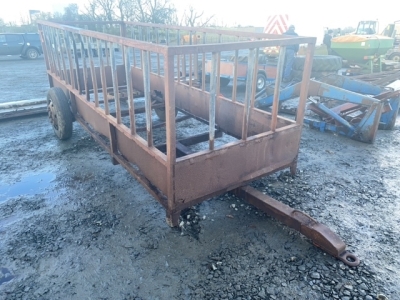 Silage feed trailer