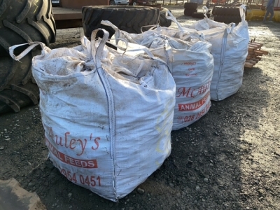 3 x tote bags of turf