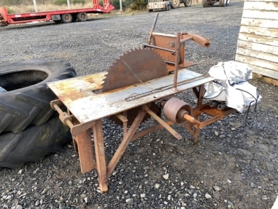 Denning circular saw with 6hp parker engine new bearings