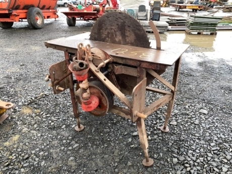 PTO driven denning saw bench