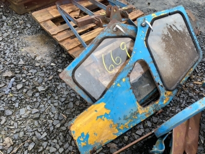 2 x Ford tractor safety cab doors