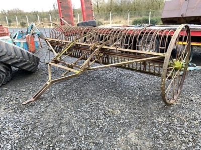 Vintage hay rake